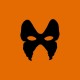 Shirt masque papillon orange pour homme et femme