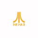 Shirt Atari Japon variante orange/blanc pour homme et femme