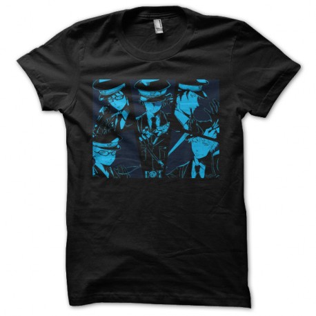 Shirt manga blue exorcist ao no noir pour homme et femme