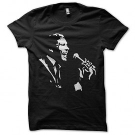 Shirt jacques Brel noir pour homme et femme