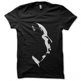Shirt alfred hitchcock noir pour homme et femme