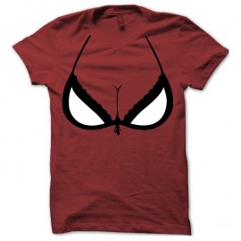 Shirt parodie superman SpiderBoops rouge pour homme et femme
