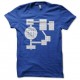 Shirt Donjons et Dragons plan bleu pour homme et femme