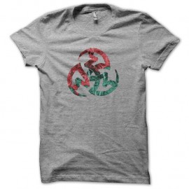 Shirt Vampire symbole 3 serpents gris pour homme et femme