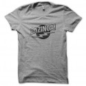Shirt Bazinga trash gris pour homme et femme