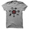 Shirt Vampire the Masquerade symboles gris pour homme et femme
