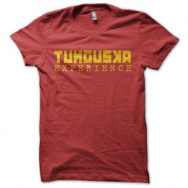 Shirt Tunguska experience rouge pour homme et femme