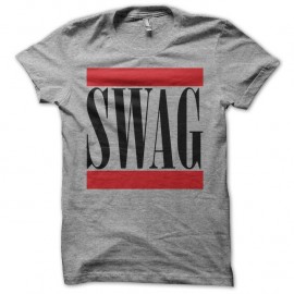 Shirt Swag parodie Run DMC gris pour homme et femme