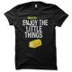 Shirt Zombieland règle 32 Enjoy the little things noir pour homme et femme