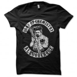 Shirt parodie Sons of anarchy Breaking Bad noir pour homme et femme