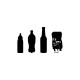 Shirt Evolution de la boisson dans la vie blanc pour homme et femme