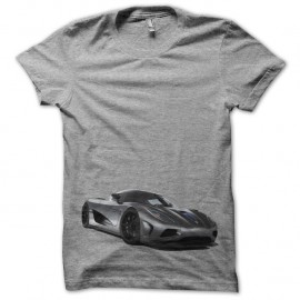 Shirt Supercar gris pour homme et femme