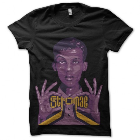 Shirt stromae Formidable affiche noir pour homme et femme