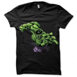 Shirt Hulk main poing noir pour homme et femme