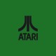 Shirt Atari the end noir/vert bouteille pour homme et femme