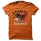 Shirt Alerte au Malibu parodie Baywatch orange pour homme et femme