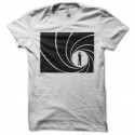 Shirt james bond 007 blanc pour homme et femme