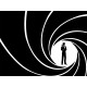 Shirt james bond 007 blanc pour homme et femme