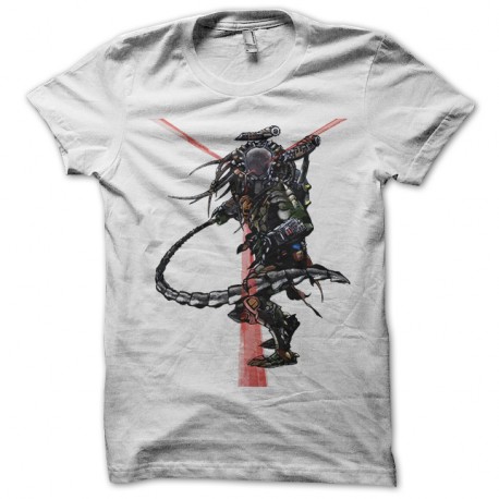 Shirt Predator visée laser blanc pour homme et femme