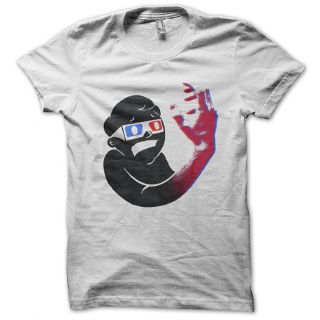 Shirt véritable 3D blanc pour homme et femme
