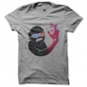 Shirt véritable 3D gris pour homme et femme