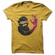 Shirt véritable 3D jaune pour homme et femme