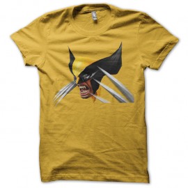 Shirt Wolverine homme tueur jaune pour homme et femme