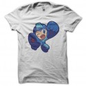 Shirt manga Megaboy blanc pour homme et femme