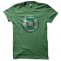 Shirt green lantern logo moderne vert pour homme et femme
