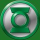 Shirt green lantern logo moderne vert pour homme et femme