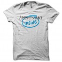 Shirt Annunaki inside parodie Intel blanc pour homme et femme