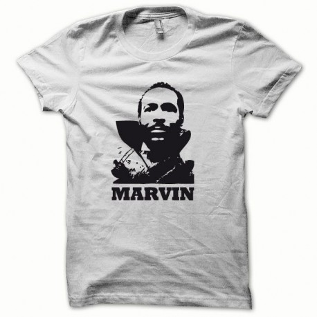 Shirt Marvin Gay noir/blanc pour homme et femme