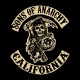 Shirt sons of anarchy modele california double face pour homme et femme