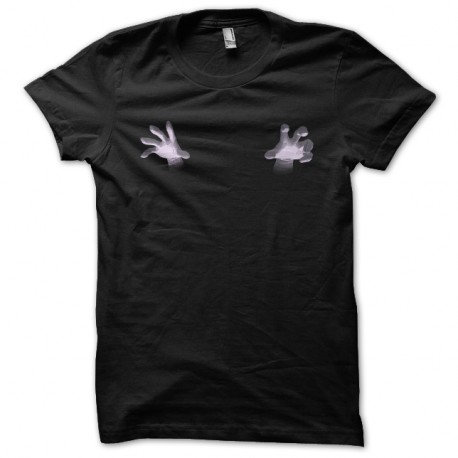 Shirt les mains de l'horreur noir pour homme et femme
