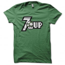 Shirt 7 up vert pour homme et femme