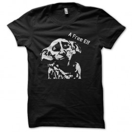 Shirt dobby free elf harry potter noir pour homme et femme