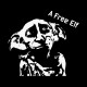 Shirt dobby free elf harry potter noir pour homme et femme