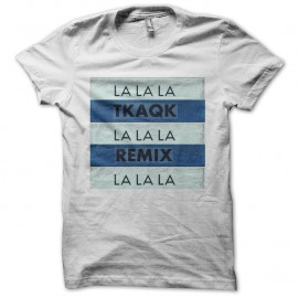 Shirt naughty boy la la la blanc pour homme et femme