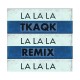 Shirt naughty boy la la la blanc pour homme et femme