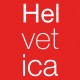 Shirt helvetica rouge pour homme et femme