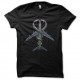 Shirt snakes on a plane symbole noir pour homme et femme