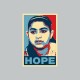 Shirt Leonarda parodie Hope Obama gris pour homme et femme