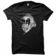 Shirt Einstein parodie Kiss noir pour homme et femme