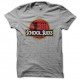 Shirt School sucks bitch parodie Jurassik Park gris pour homme et femme