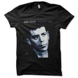 Shirt Lou Reed Perfect Day noir pour homme et femme