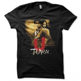 Shirt U-turn Sean Penn Jennifer Lopez noir pour homme et femme