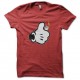 Shirt Main de Mickey avec un briquet rouge pour homme et femme