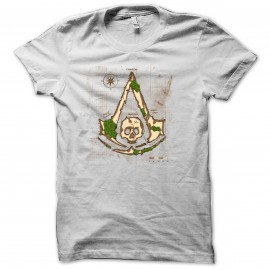 Shirt The Assassin's Treasure Island blanc pour homme et femme