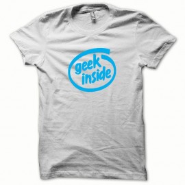 Shirt GEEK Inside bleu/blanc pour homme et femme
