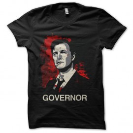 Shirt the governor walking dead noir pour homme et femme